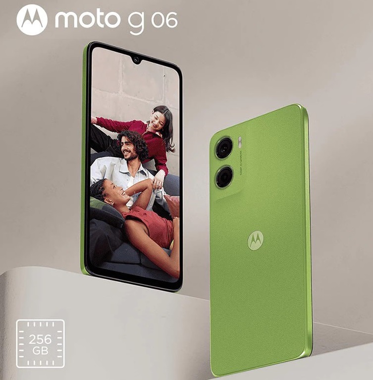 Motorola G06 256GB 12GB 6,9" 50MP 5200mAh Gorilla Glass iP64