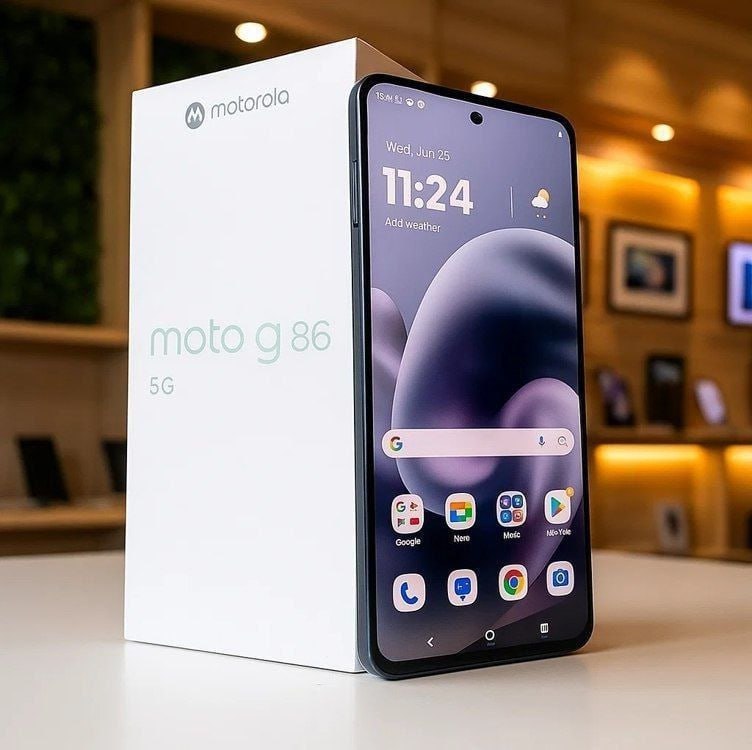 Motorola G86 256GB 5G 16GB 6,7" 120hz Gorilla Glass NFC 50MP/32MP iP69 Android 15