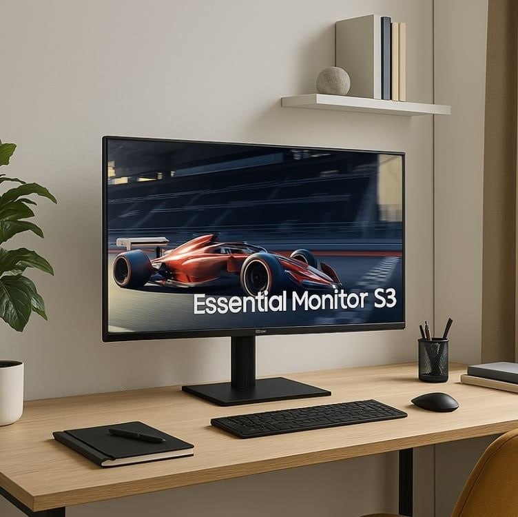 Monitor Gamer Samsung 24" FHD 100 Hz HDMI VGA S3