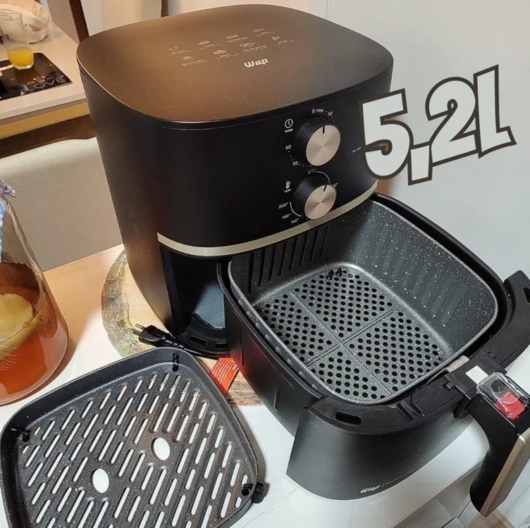 WAP Fritadeira Elétrica Air Fryer GRAND WAFG2S 5,2L 1500W