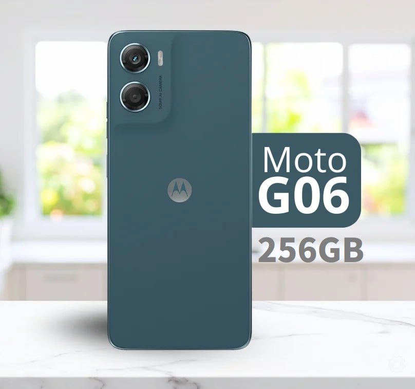 Motorola G06 256GB 12GB 6,9" 50MP Gorilla Glass iP64